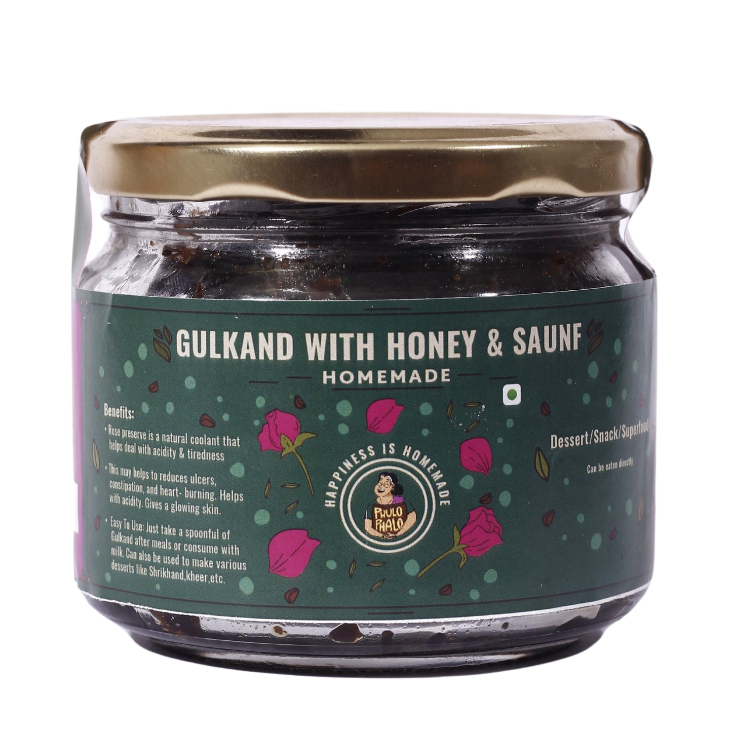 Gulkand With Honey And Saunf