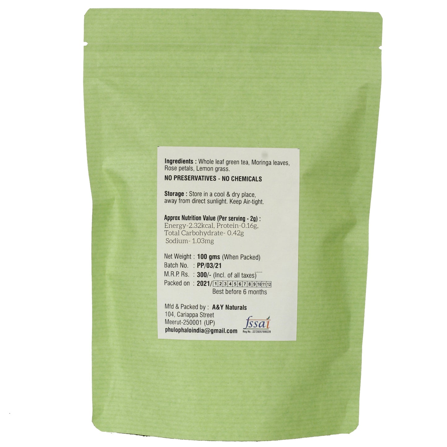 Herbal Green Tea