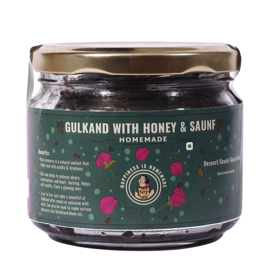 Gulkand With Honey And Saunf