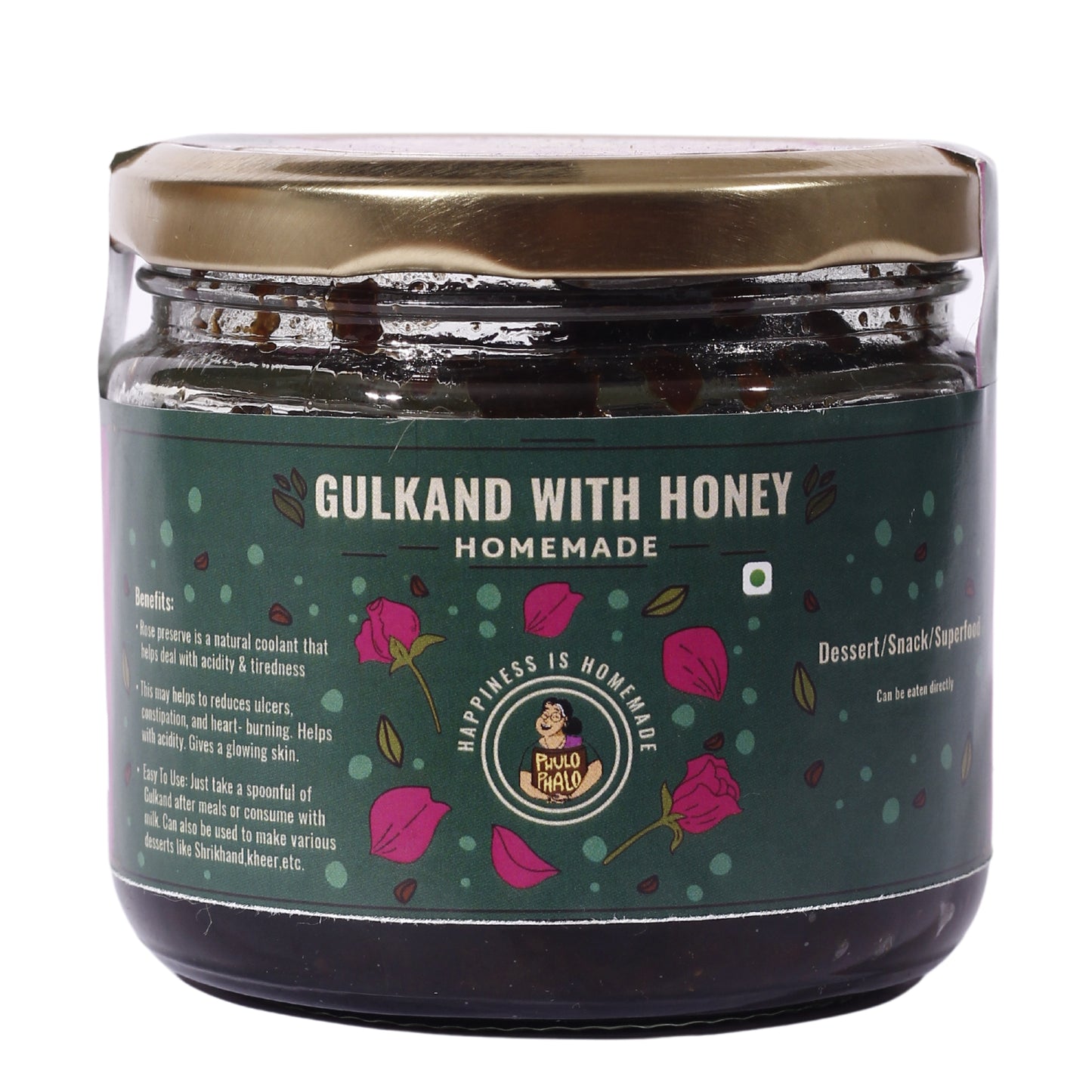 Gulkand with honey