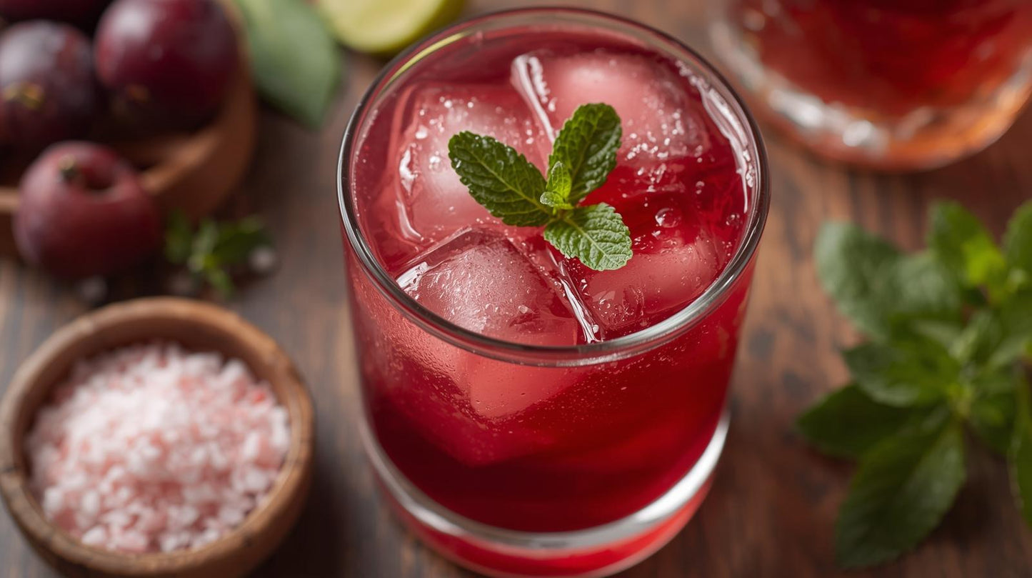Plum Panna Drink