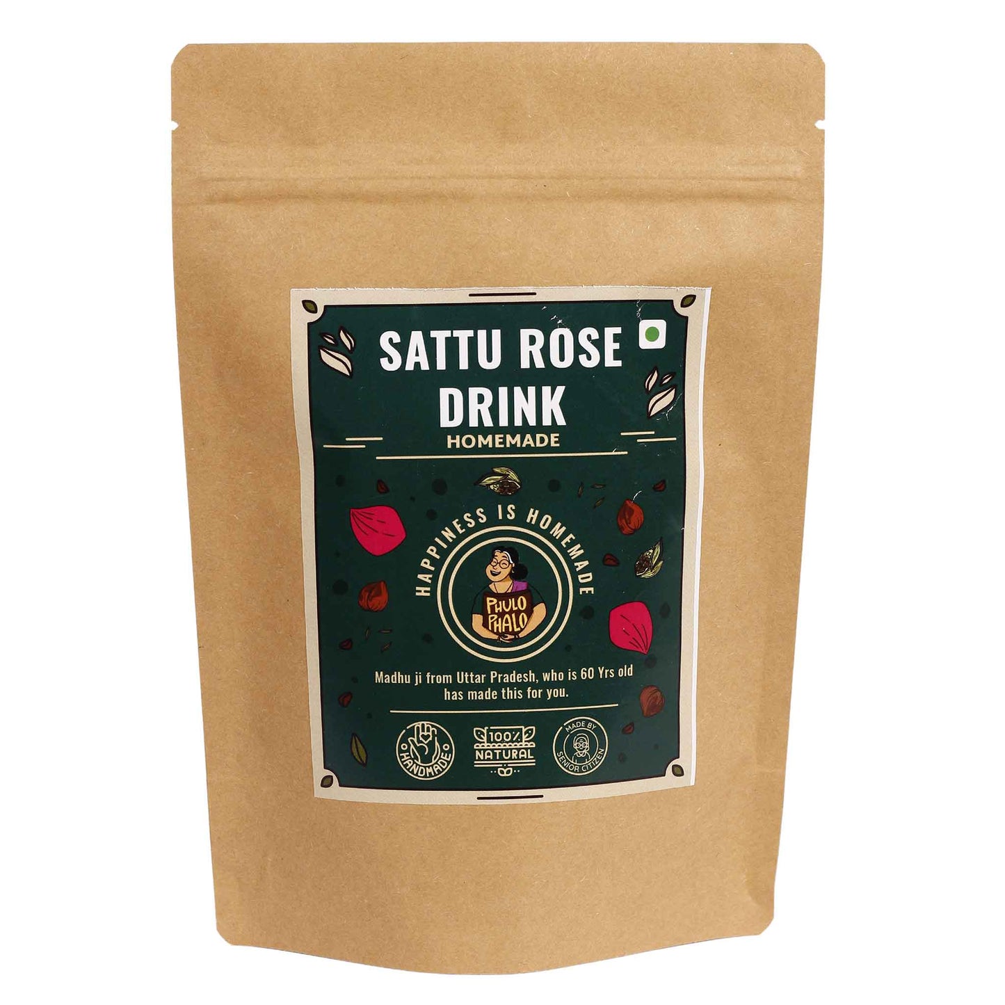 Sattu Rose Drink