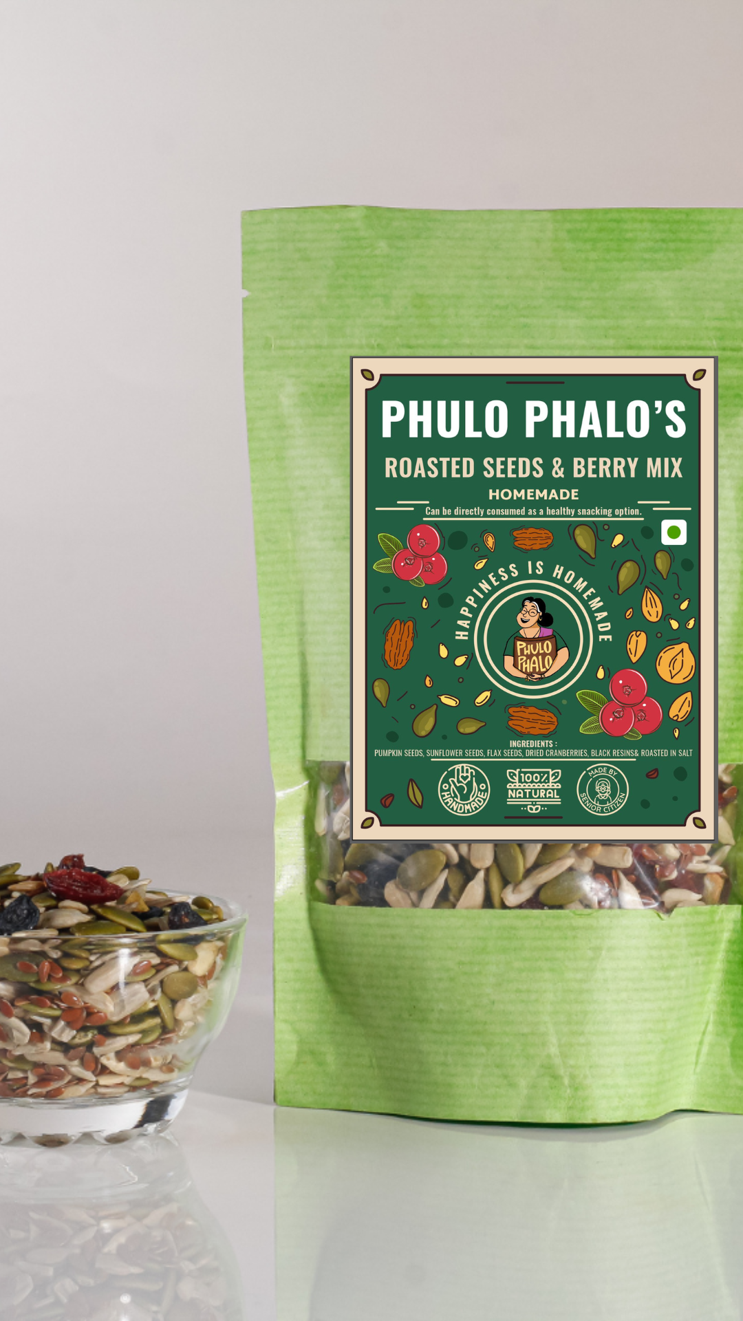 Roasted Seed & Berry Mix